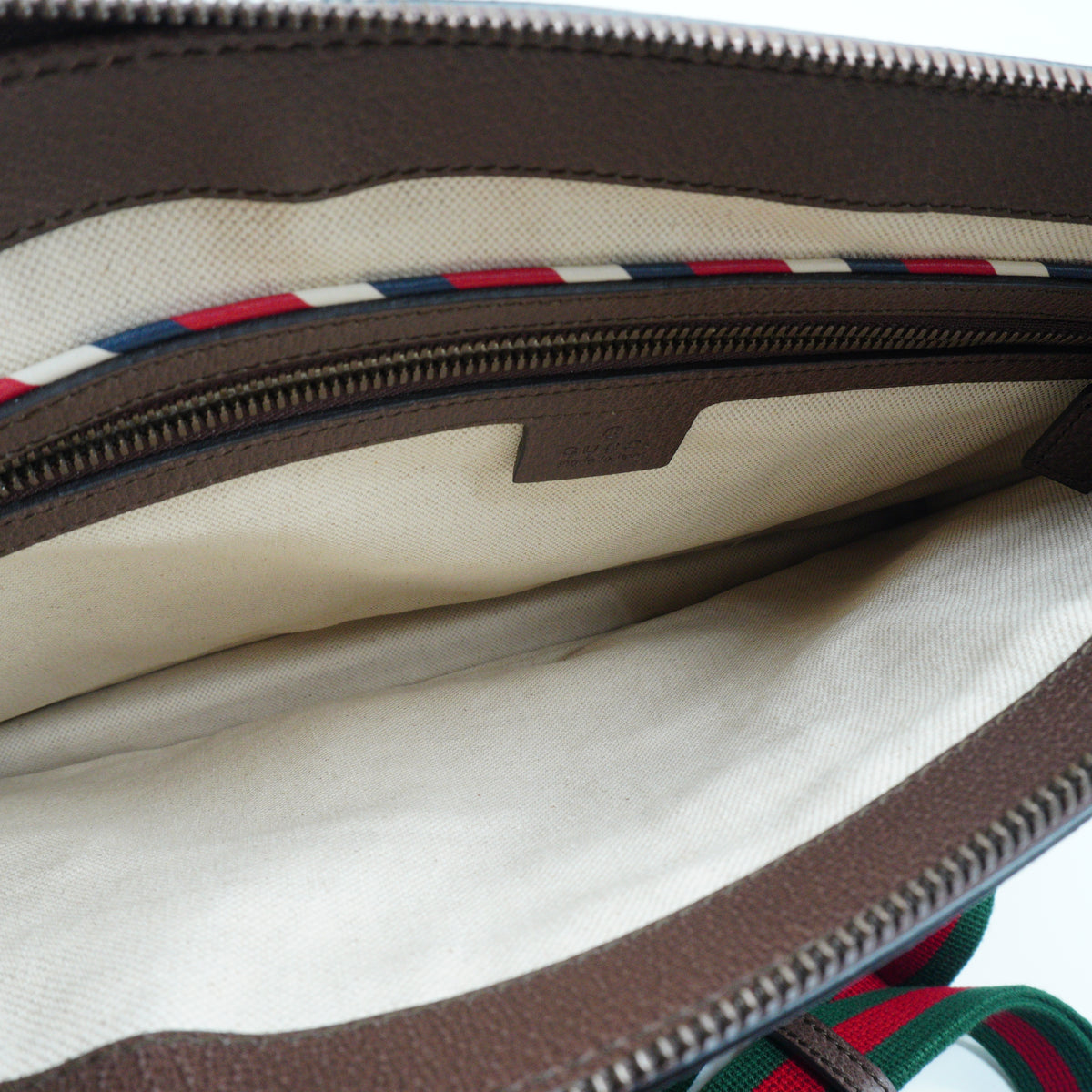 Gucci GG Supreme Courrier Pouch GHW Medium