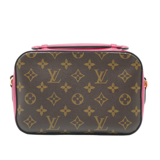 Louis Vuitton Saintonge Monogram Crossbody Bag GHW Small
