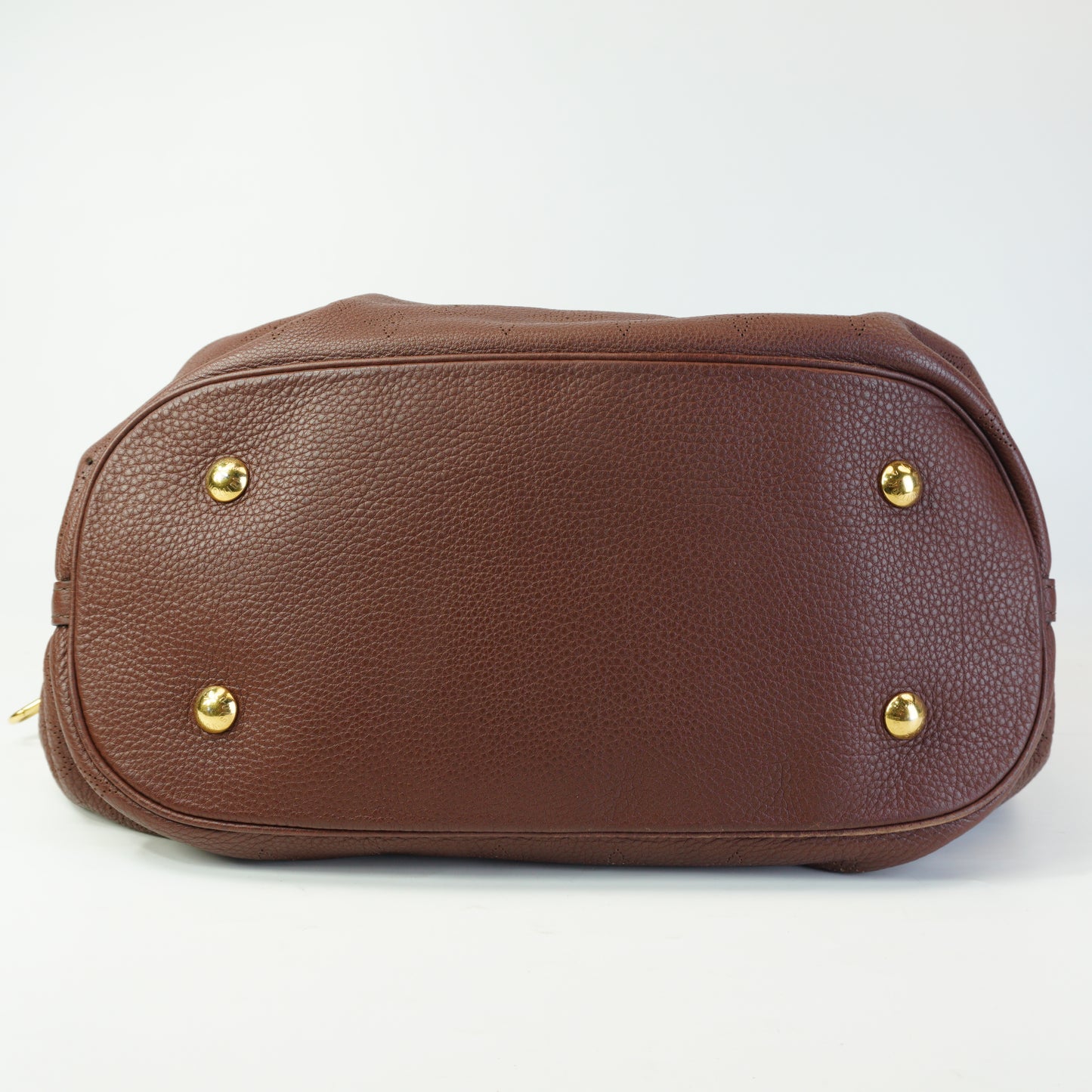 Louis Vuitton Mahina Solor PM Bag Choco Brown Medium GHW