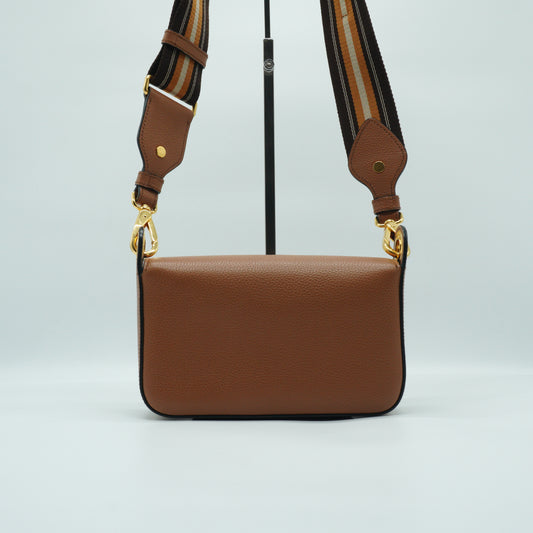 Prada Vitello Phenix Flap Crossbody Bag Small GHW