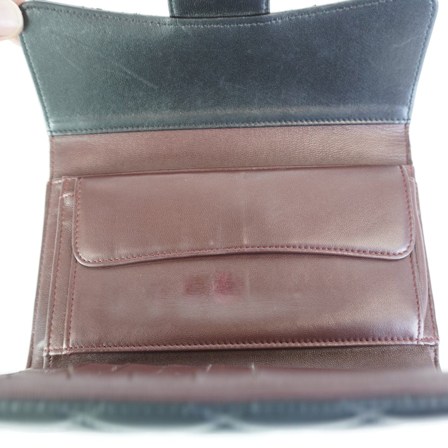 Chanel Long Flap Wallet Black
