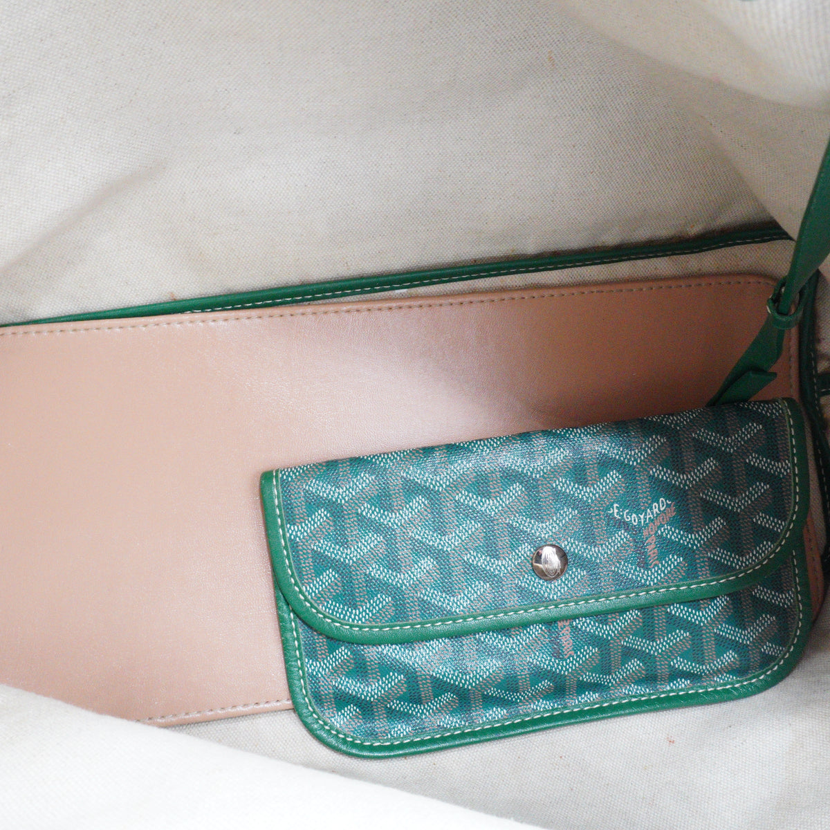 Goyard Saint Louis PM Green Ttote Bag