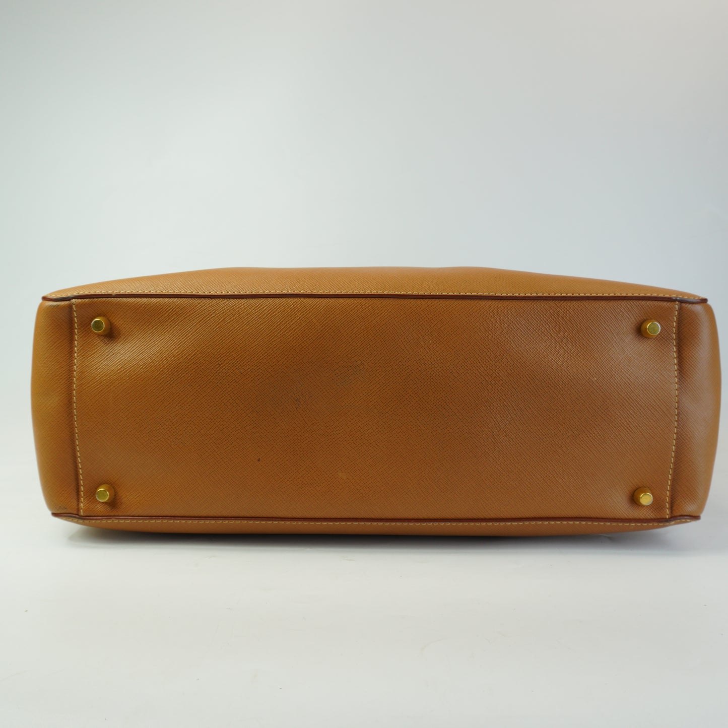 Prada Galleria Large Saffiano Leather Bag Caramel GHW