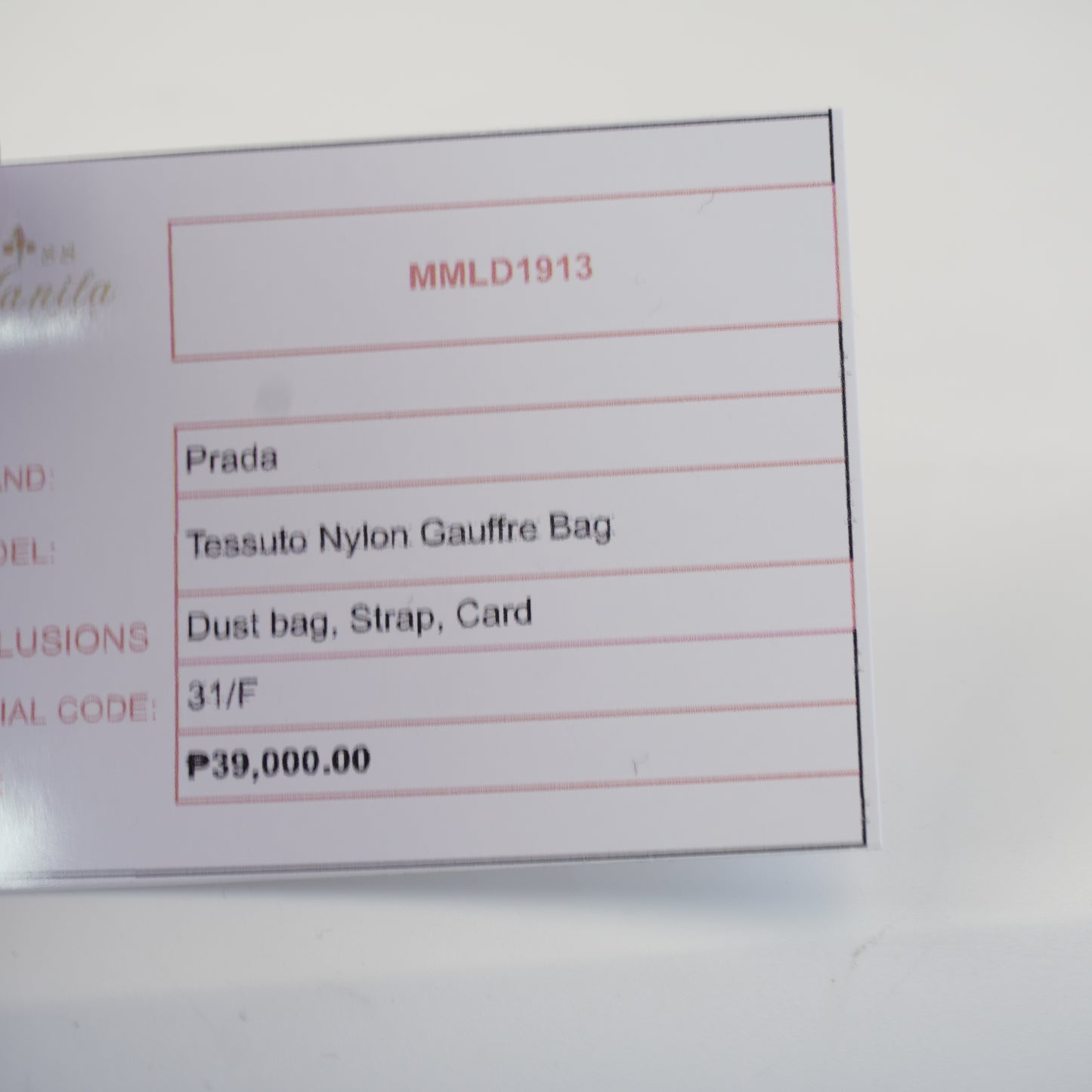 Prada Tessuto Nylon Gauffre Bag