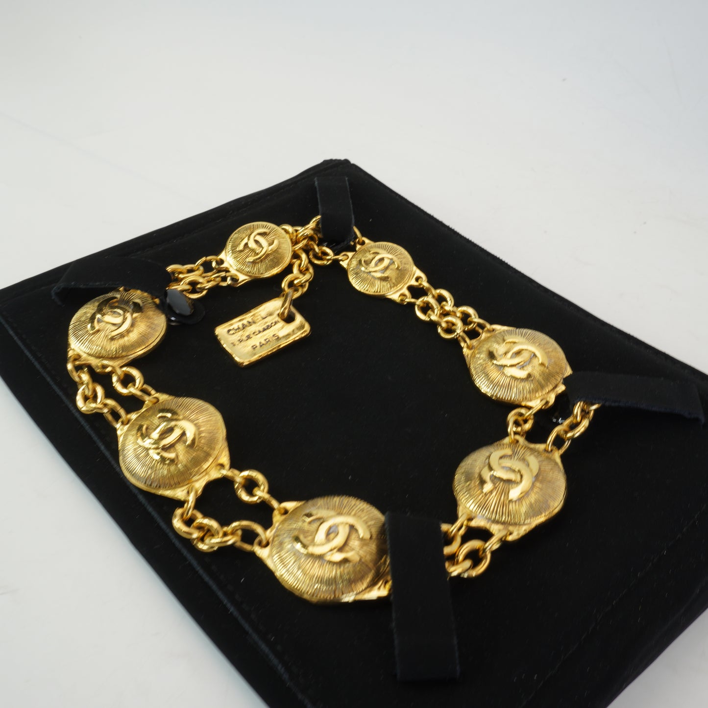 Chanel Sunburst Medallion Chain