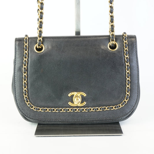 Chanel Lovely Mini Chain Flap Black GHW