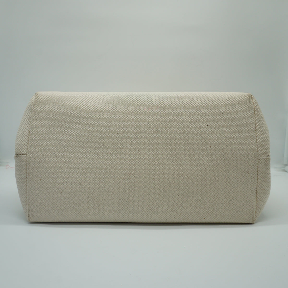 Celine Horizontal Cabas Celine in Textile and Calfskin Metallic Gold GHW