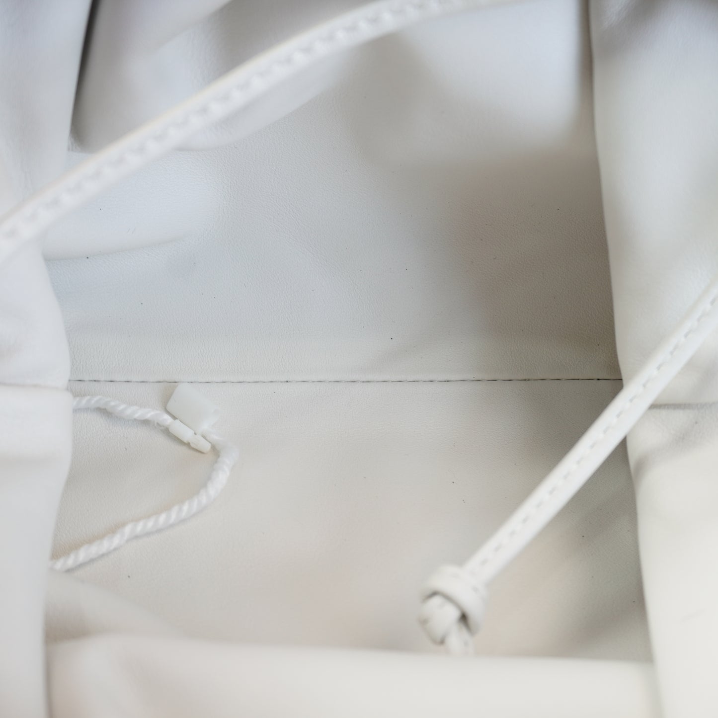 Bottega Veneta Pouch Clutch White