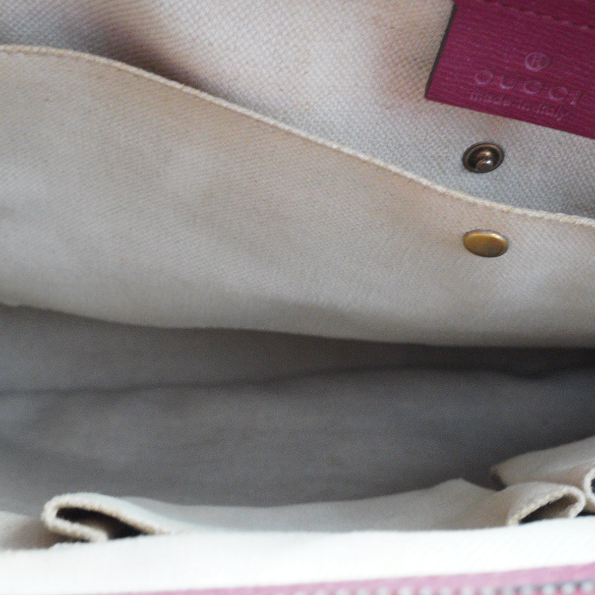 Gucci Bright Bit Tote Bag Large Dusty Rose GHW