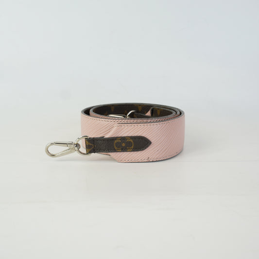 Louis Vuitton Pink Epi Leather Bag Strap