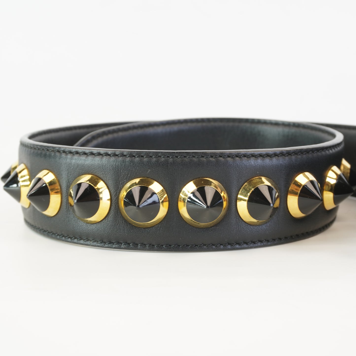 Fendi Studded black and gold