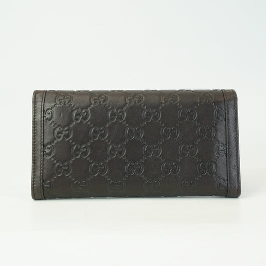 Gucci Guccissima Continental Wallet GHW