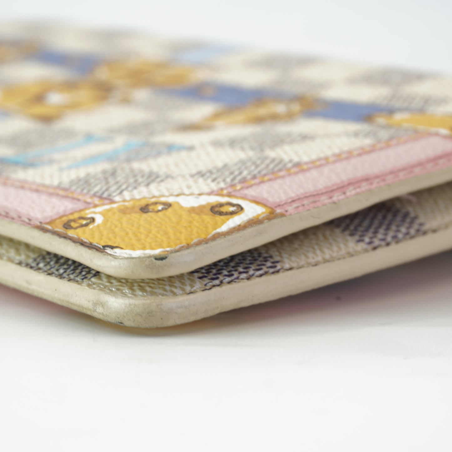 Louis Vuitton Limited Edition Azur Canvas Trompe