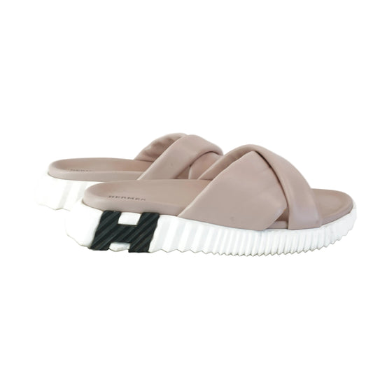 Hermes Infra Sandals in Rose size.39