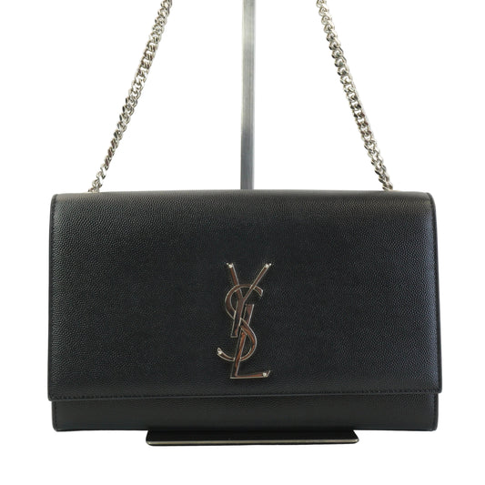 YSL Kate Medium Black SHW