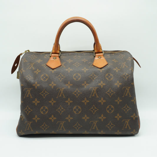 Louis Vuitton Speedy 30 Monogram Canvas GHW