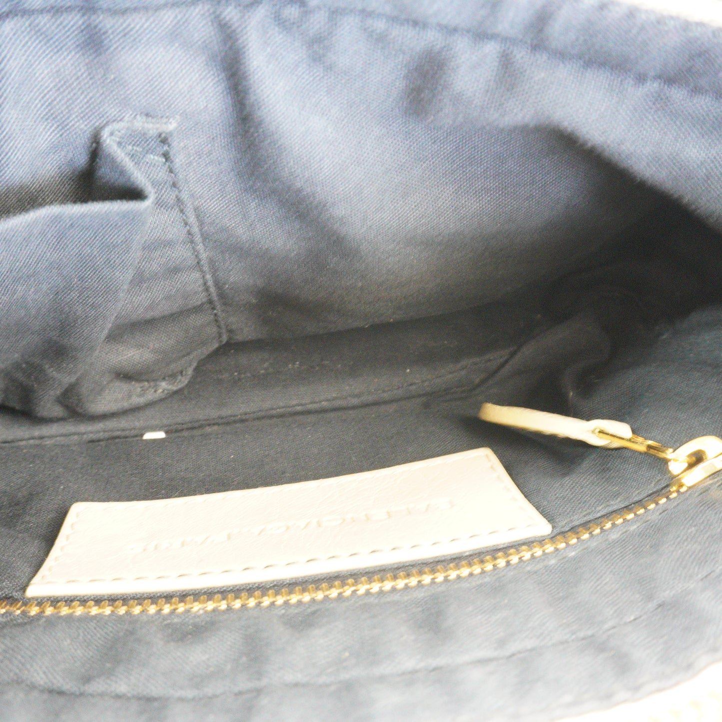 Balenciaga Gaint Hip Crossbody Bag Cream GHW Small