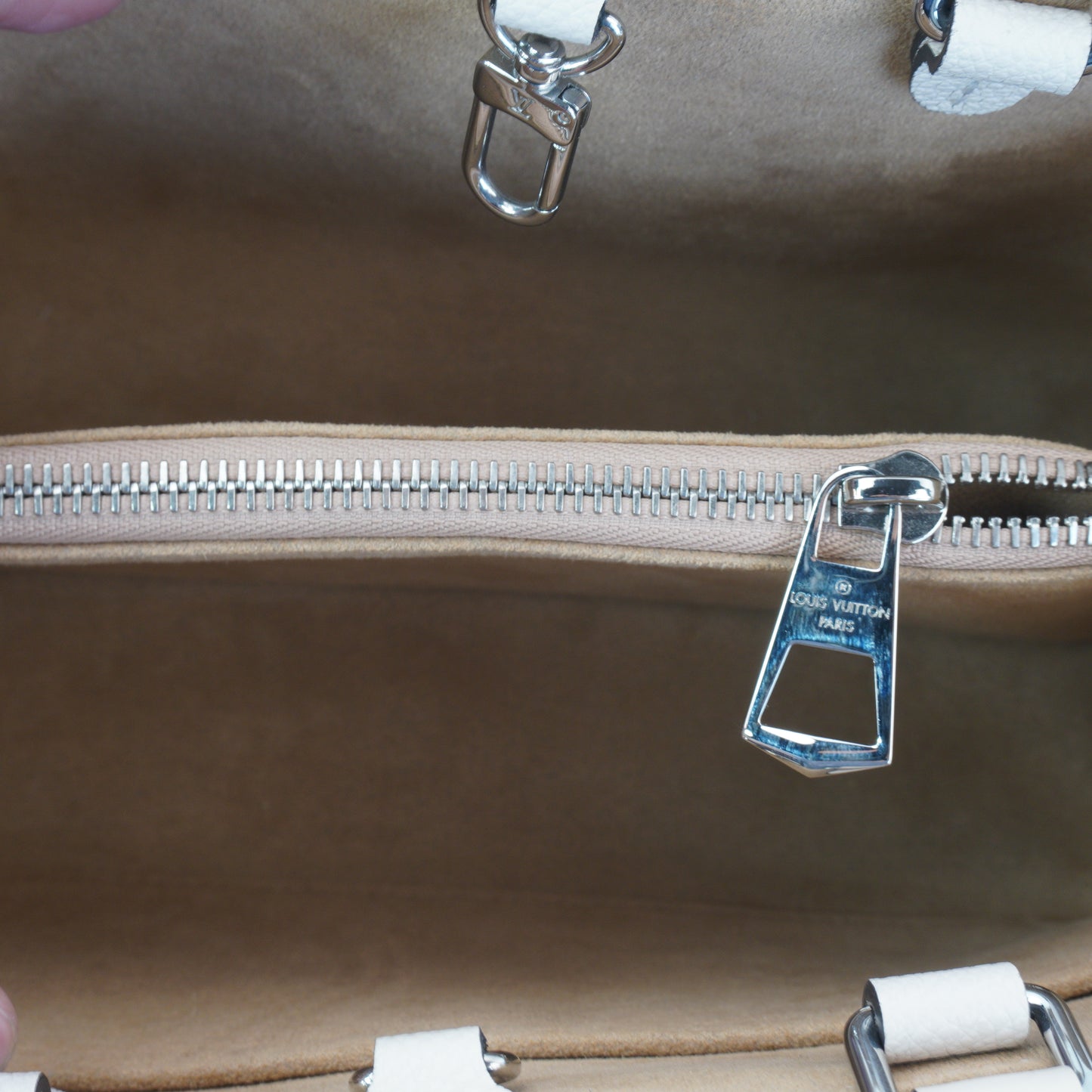 Louis Vuitton Marelle Tote BB SHW Small White