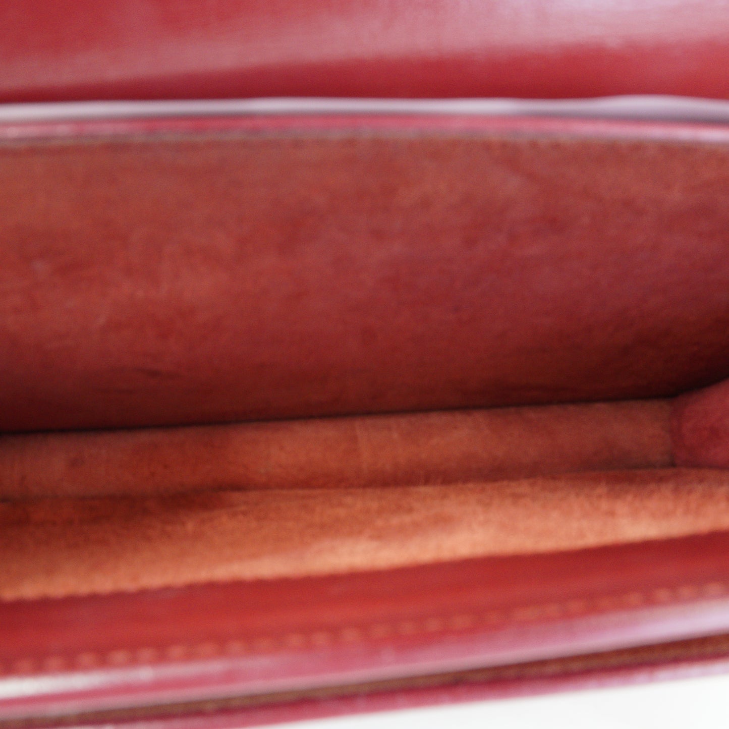 YSL Sunset Shoulder Bag Red SHW Small