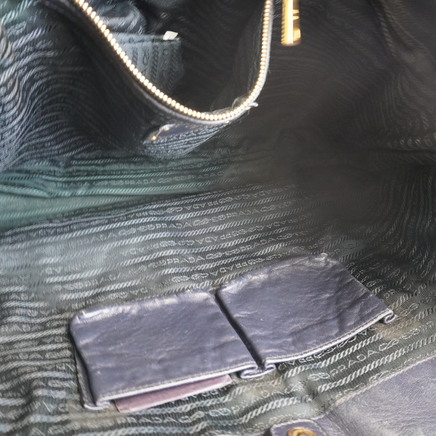 Prada Tessuto Nylon Navy Blue