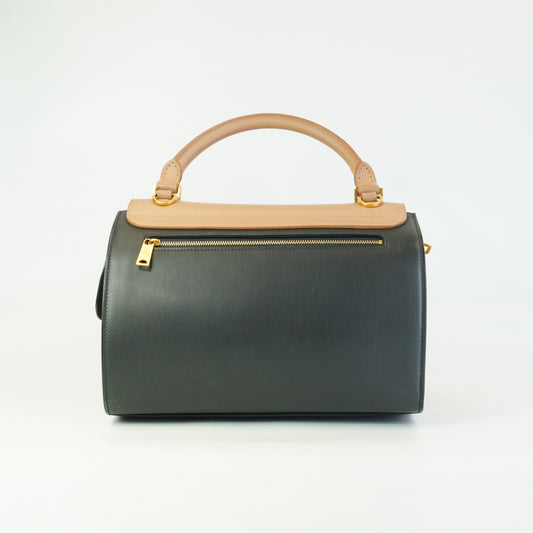 Celine Trapeze Medium Clalfskin Petal Late Grey GHW