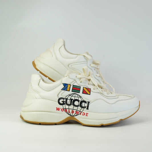 Gucci Rhyton Sneakers White