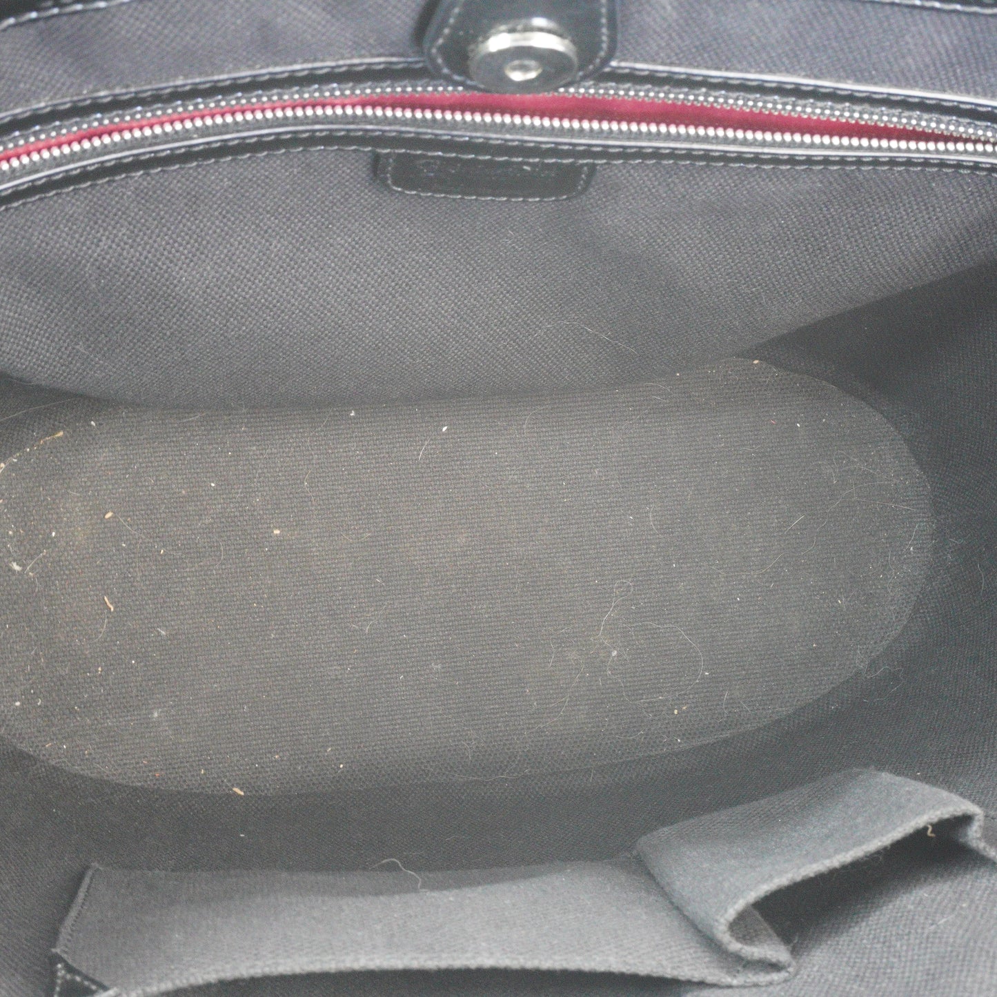 Dior Ultimate Patent Tote Bag Black Medium SHW