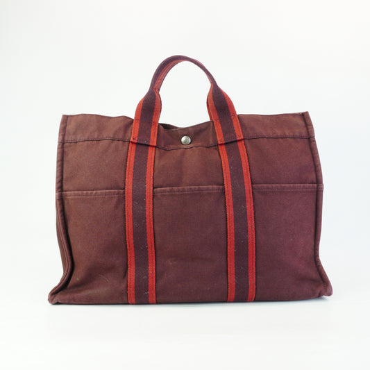 Hermes Tote Brown Large SHW