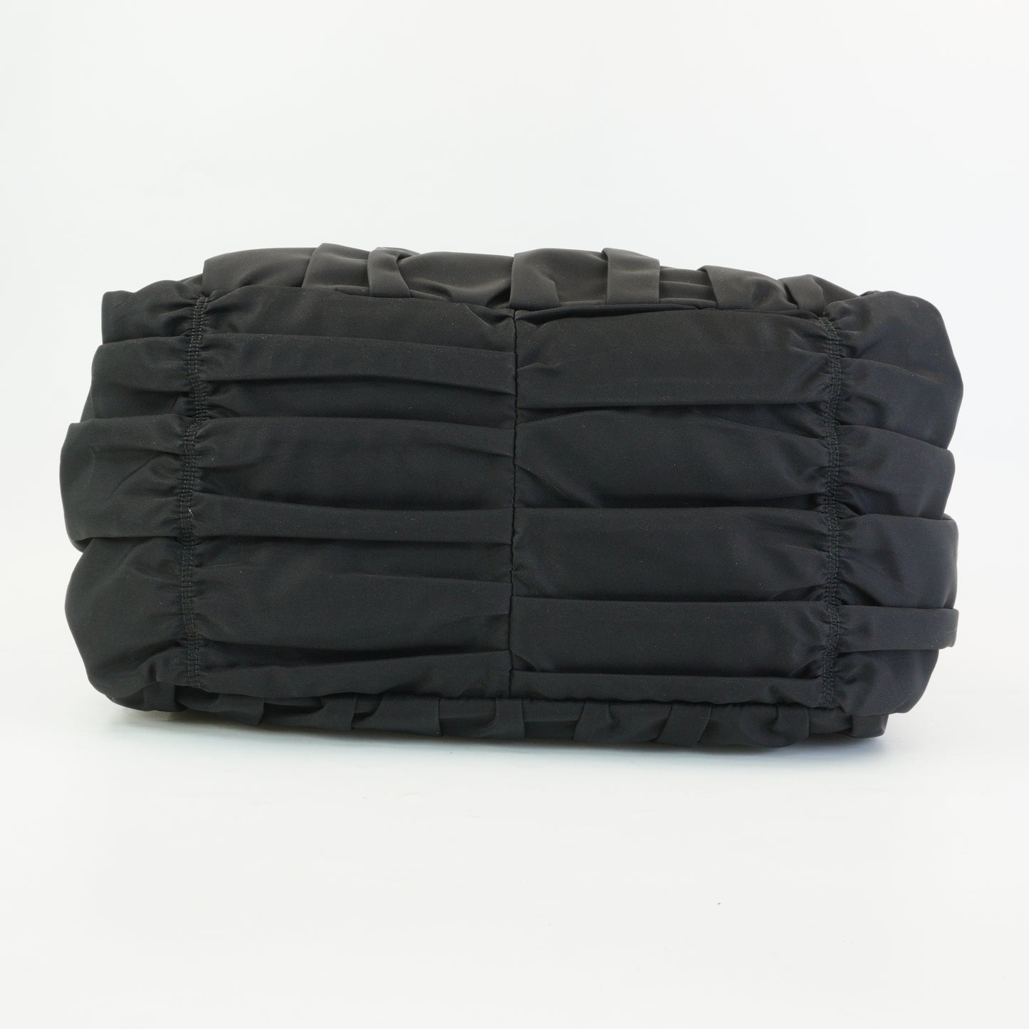 Prada Tessuto Gaufre Nylon Large Black GHW