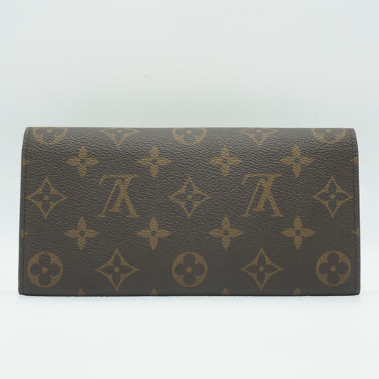 Louis Vuitton Emilie Wallet Monogram Canvas GHW