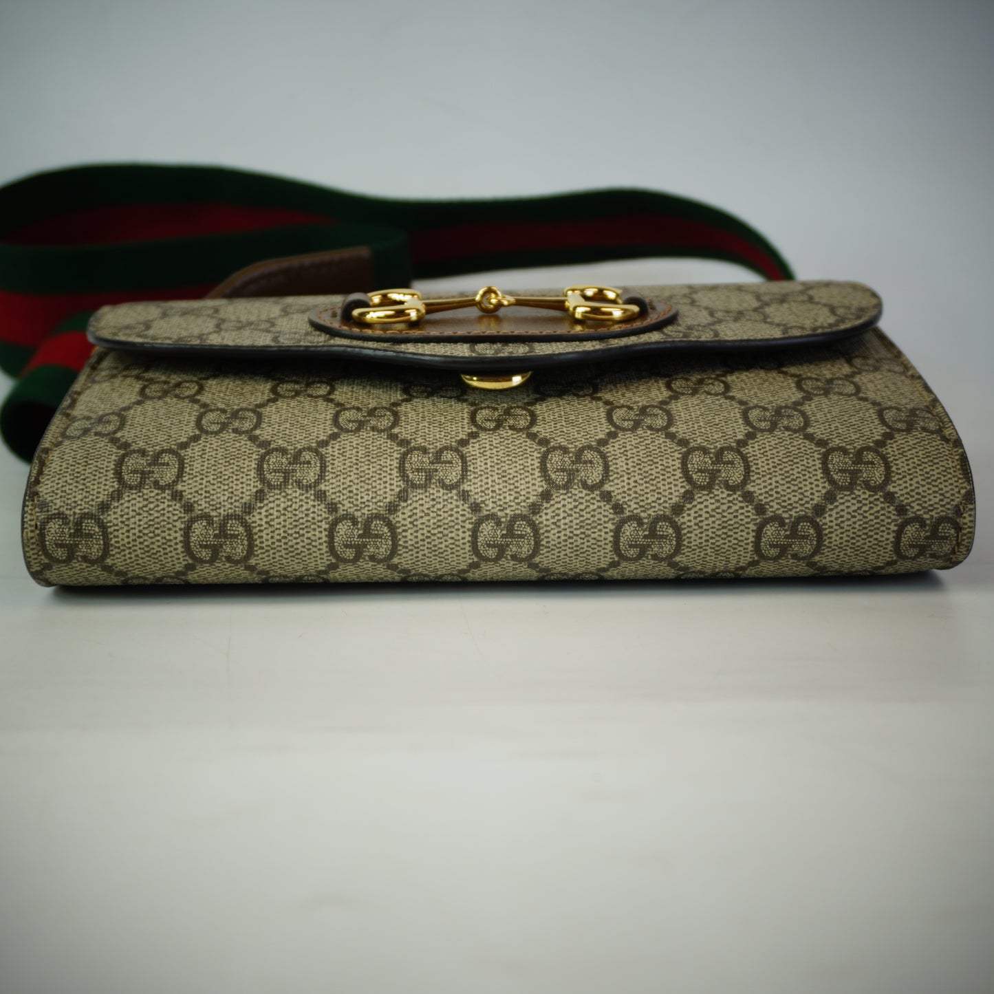 Gucci Horsebit 1955 Small Bag Beige