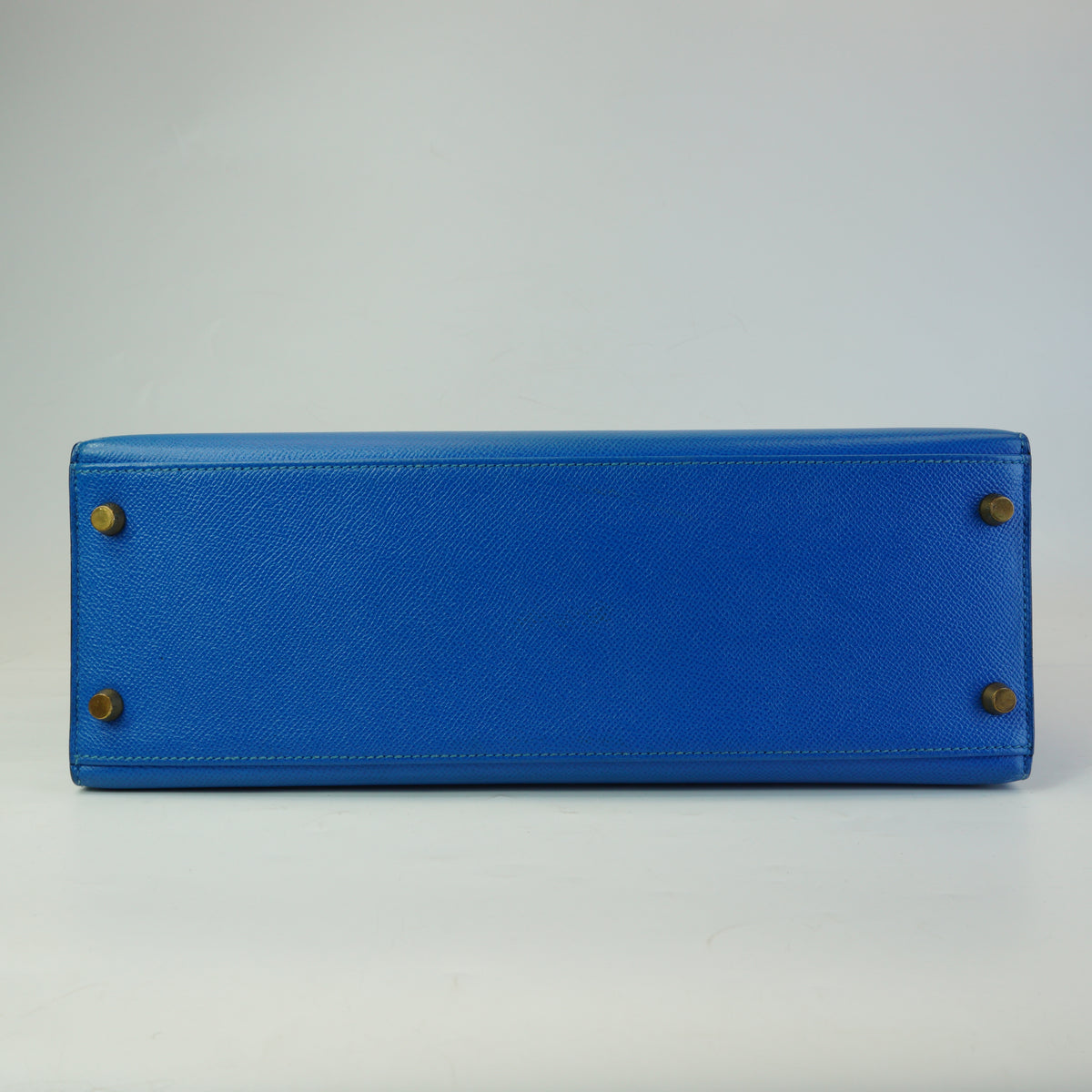 Hermes Kelly Sellier Epsom Blue without Strap