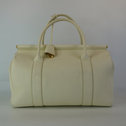 Loro Piana Loom Bag white