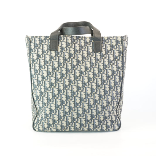 Dior Saddle Tote Bag 2 Way Beige/Black