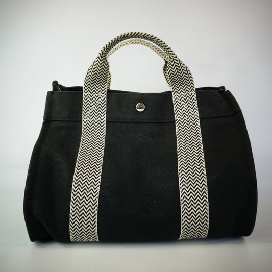 Hermes Tote Black SHW Large