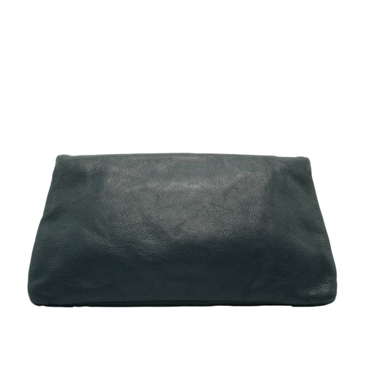 Balenciaga City Metallic Edge Envelope Clutch Crossbody Small GHW