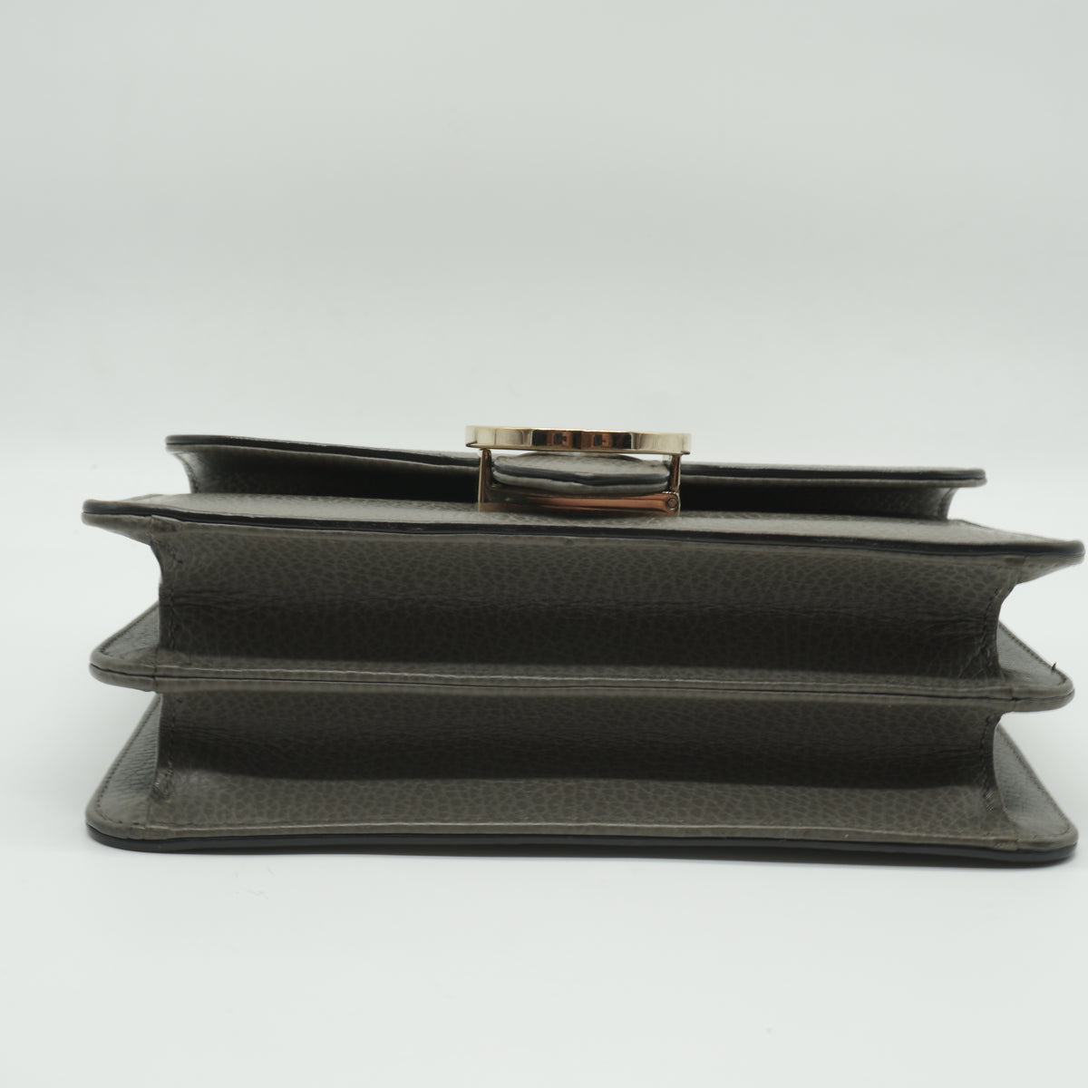 Gucci Gucci Small Interlocking G Shoulder Bag Gray BHW