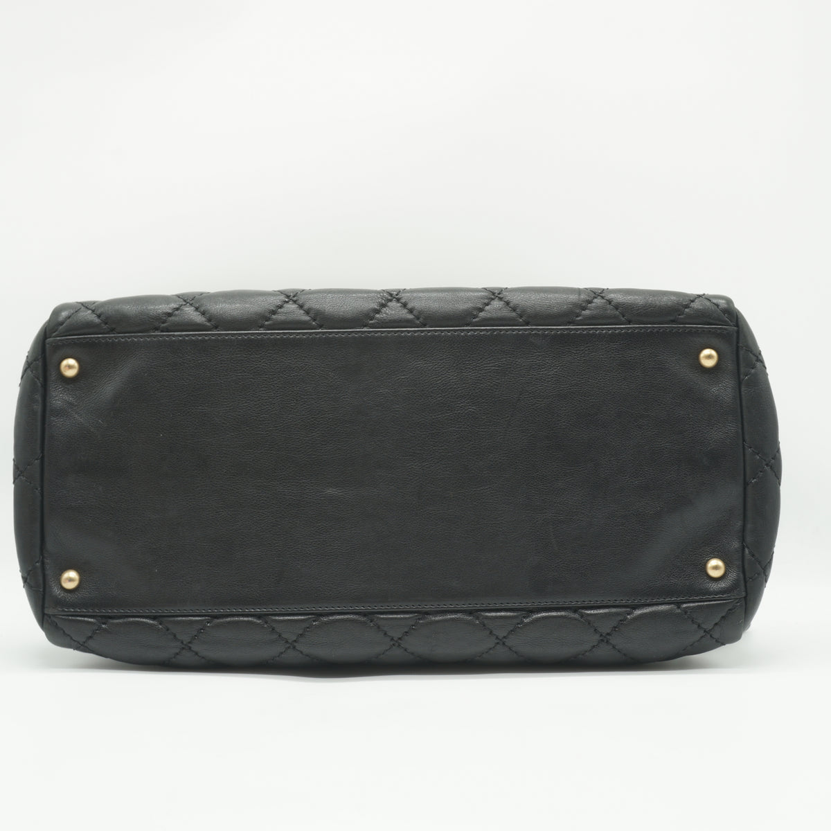 Chanel Retro Chain Large Tote Bag Black GHW