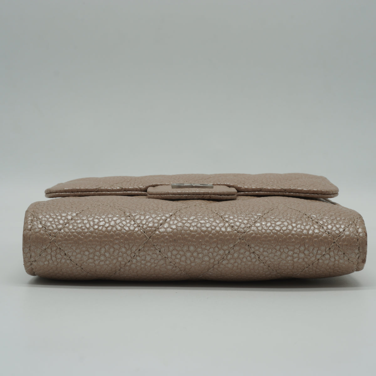 Chanel Classic Small Flap Wallet in a Beige SHW