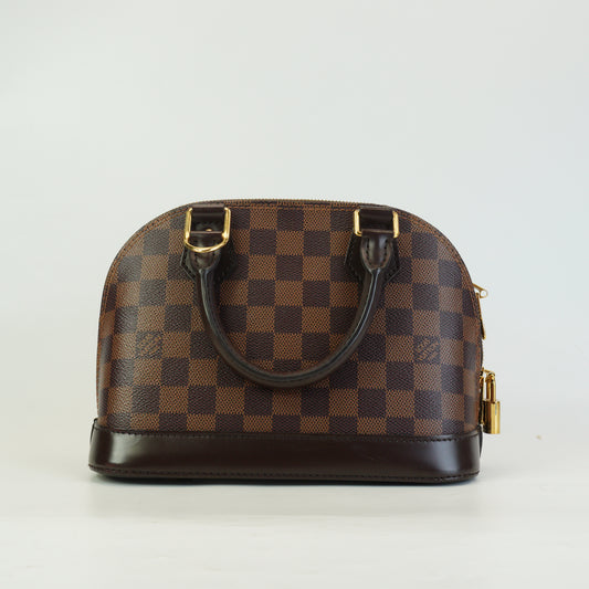 Louis Vuitton Almba BB Damier Ebene GHW