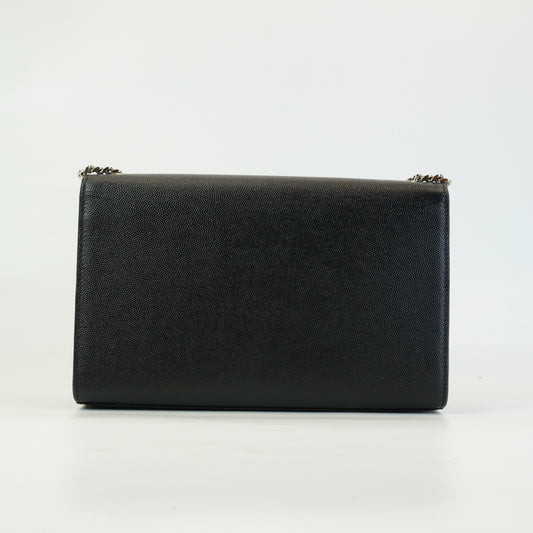 YSL Kate Medium Black SHW