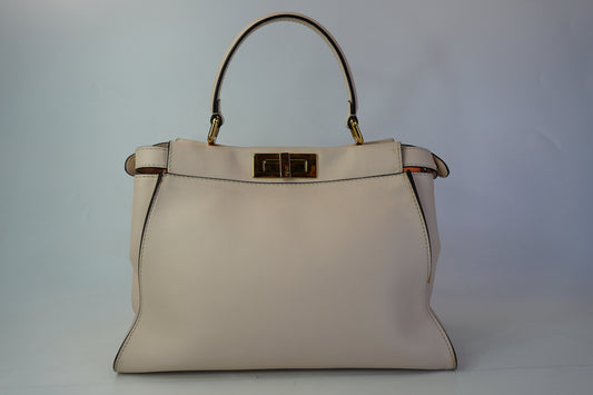 Fendi Peekaboo Top Handle GHW Medium