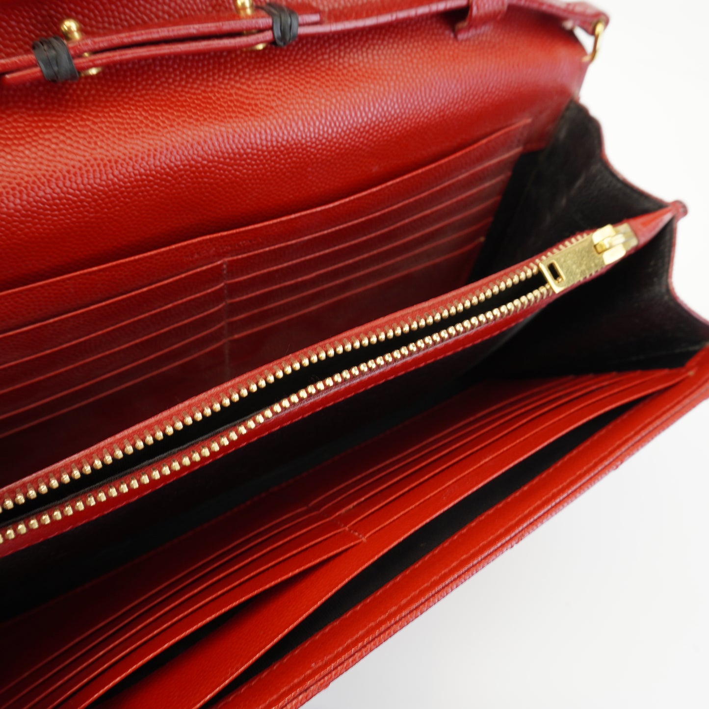 YSL Envelope WOC Red