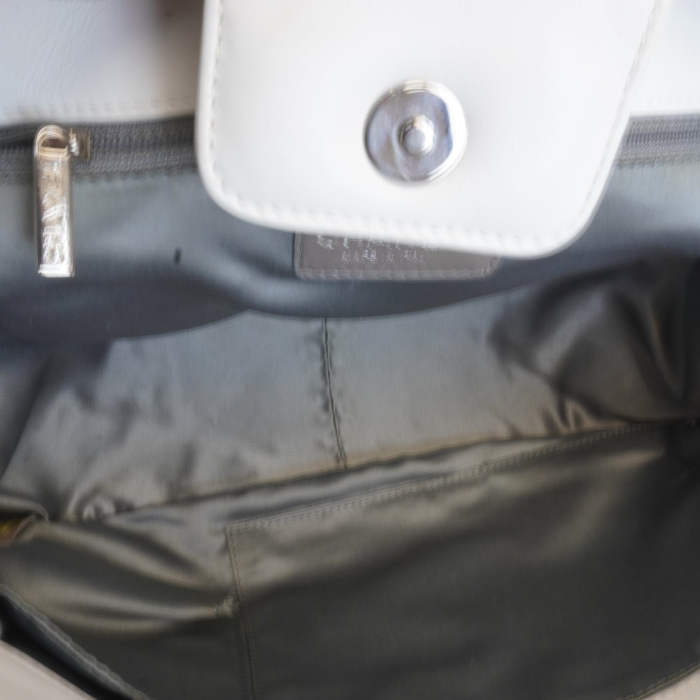 Chanel Modern Rhodoid Flap White