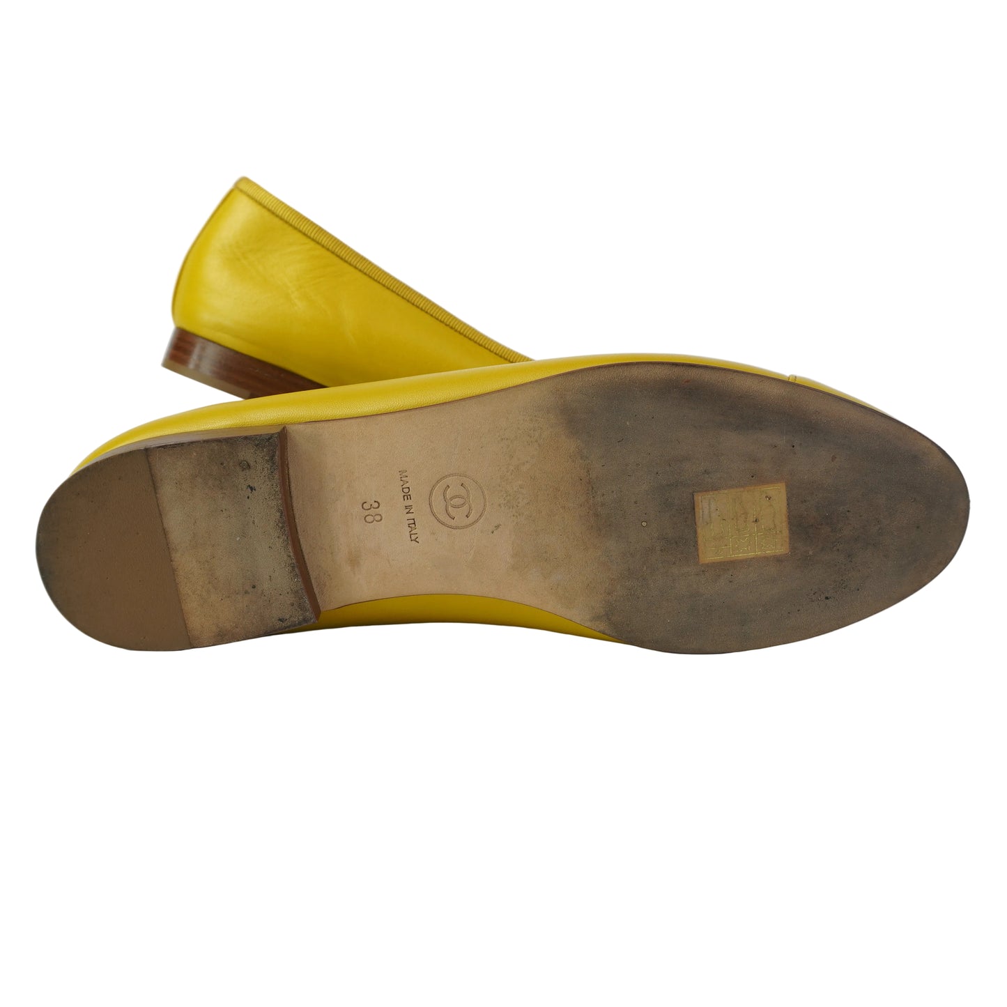 Chanel Ballet Flats Yellow
