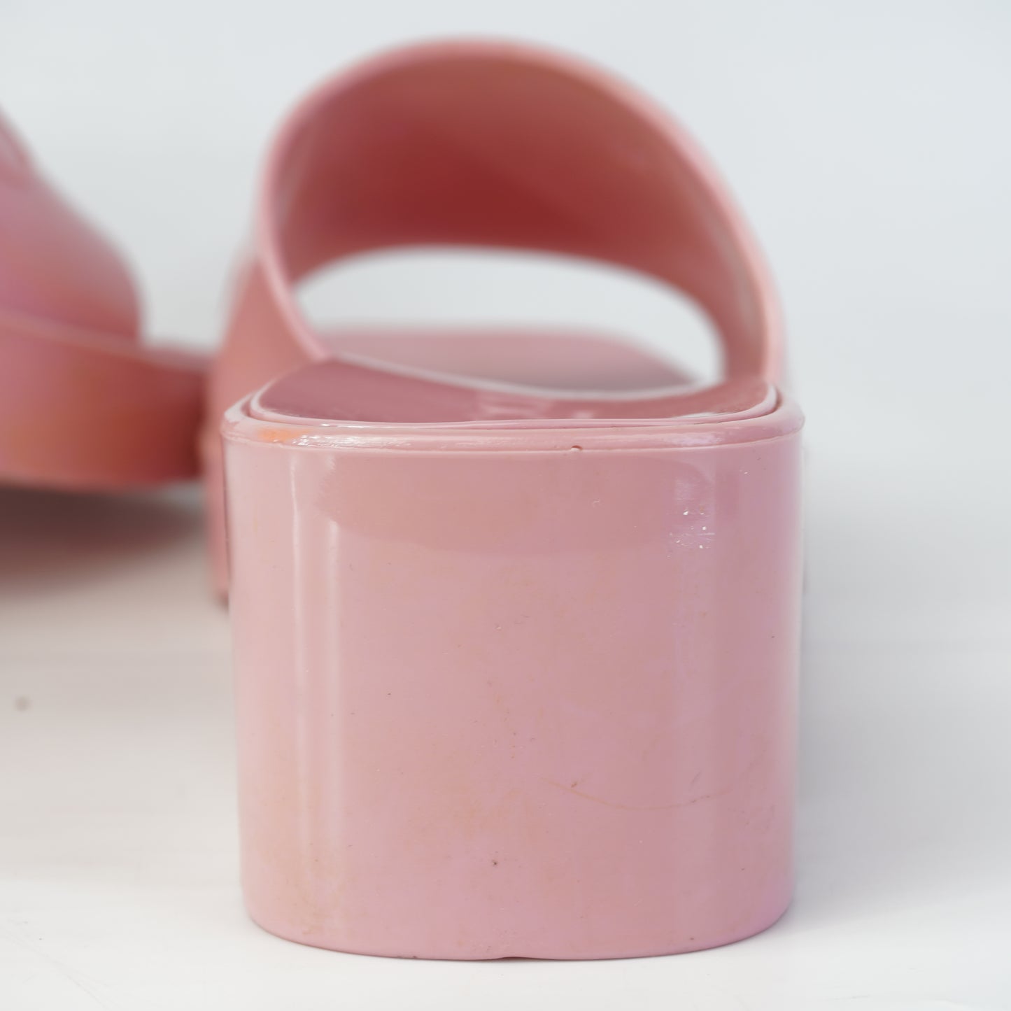 Gucci Block Heels Sandals Pink Size 38