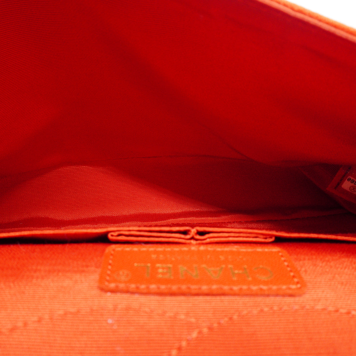 Chanel Reissue 2.55 flap bag Orange Small GHW