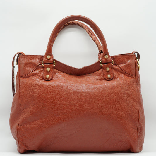 Balenciaga Giant 21 Velo Marron Cognac GHW