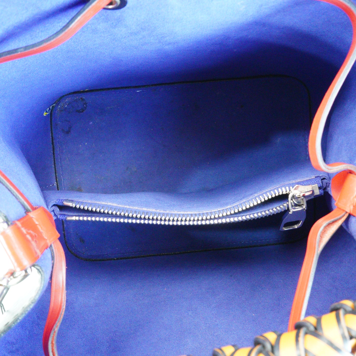 Louis Vuitton NeoNeo BB Bucket Braided Bag Black,Blue,Red Medium SHW