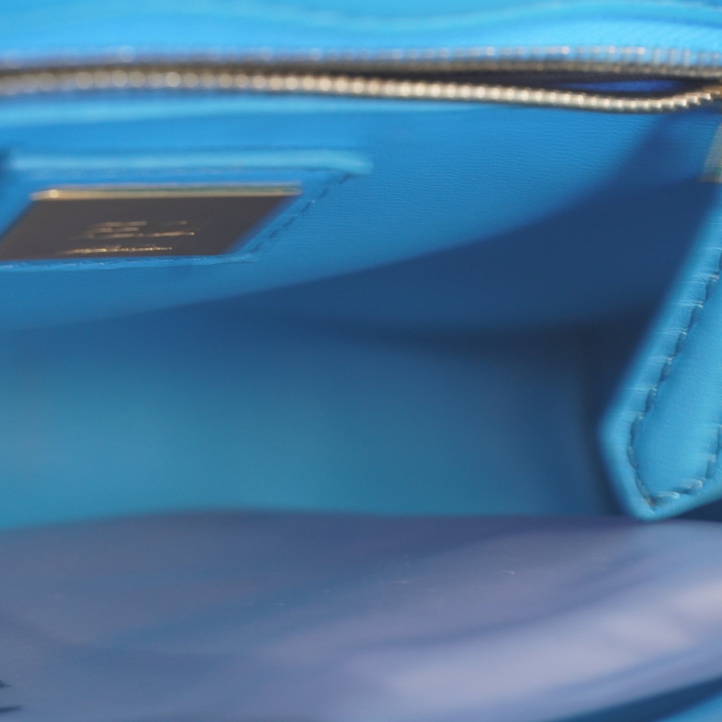 Fendi Peekaboo Mini Sky Blue